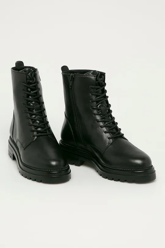 Steve Madden - Členkové topánky Nuvo čierna