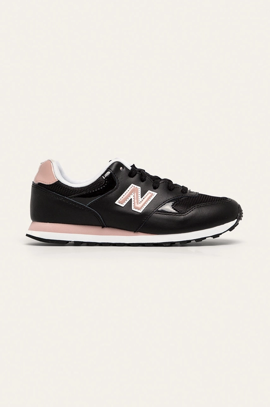 čierna New Balance - Topánky WL393EP1 Dámsky