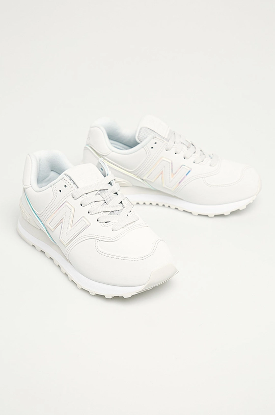 New Balance - Buty WL574CLD biały