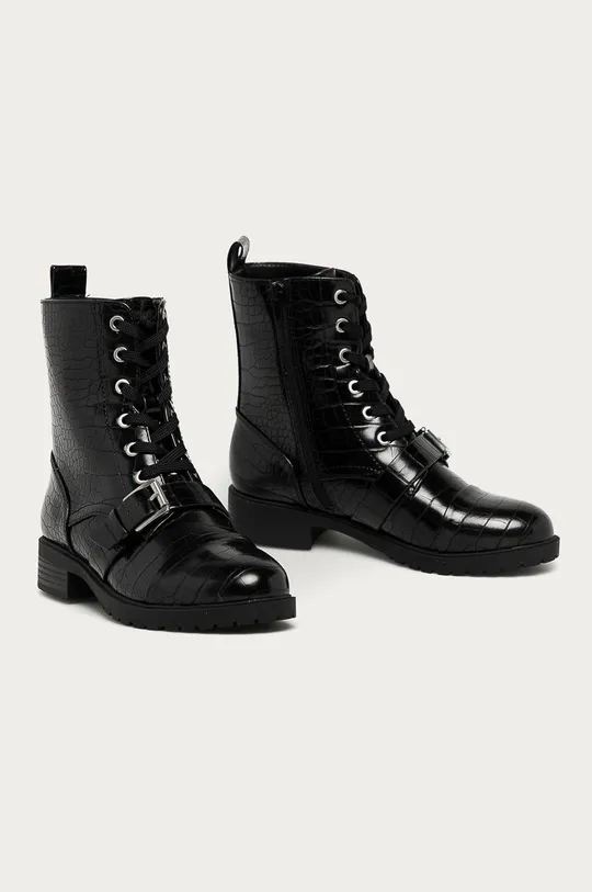 Aldo - Členkové topánky Myskina čierna