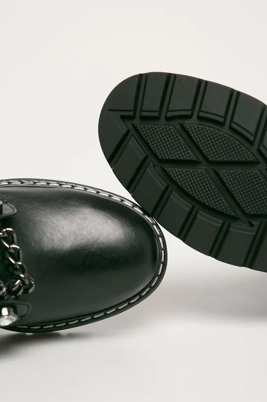 чорний Kurt Geiger London - Шкіряні черевики Bax