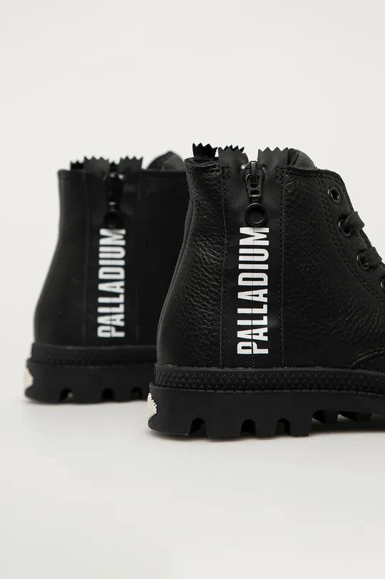 Palladium - Δερμάτινες μπότες  Πάνω μέρος: Φυσικό δέρμα Εσωτερικό: Υφαντικό υλικό Σόλα: Συνθετικό ύφασμα