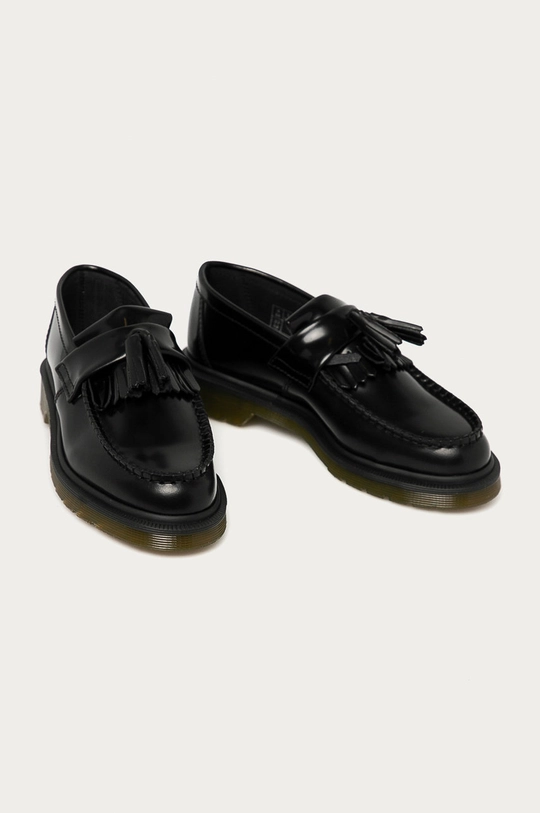 Dr. Martens mocassini in pelle Adrian nero