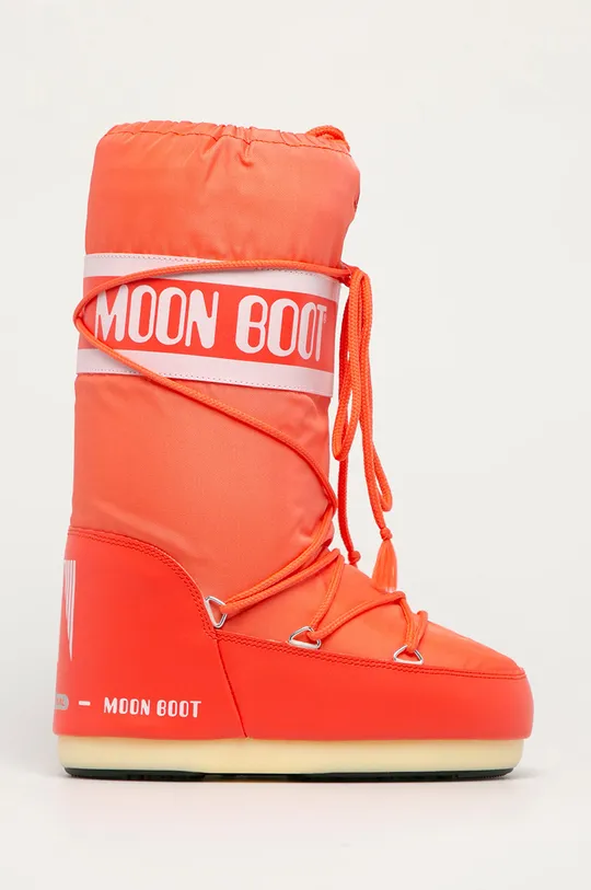 κόκκινο Moon Boot - Μπότες χιονιού Nylon Γυναικεία