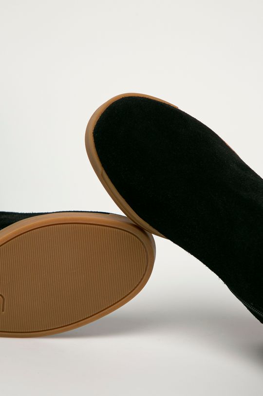 černá Calvin Klein - Semišové boty