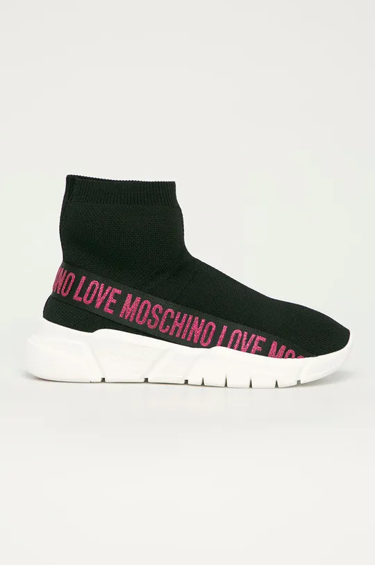fekete Love Moschino - Cipő Női
