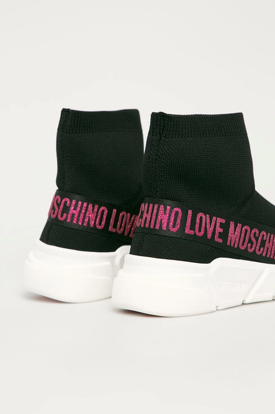 čierna Love Moschino - Topánky