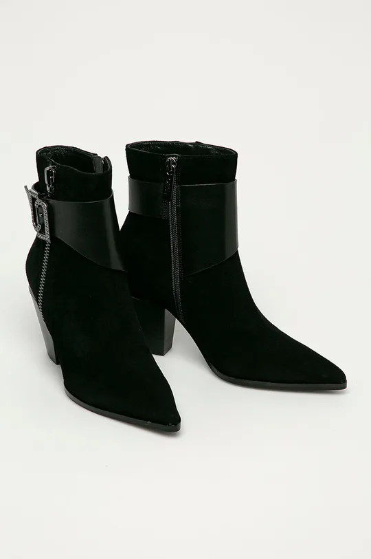 Liu Jo - Замшевые ботинки чёрный