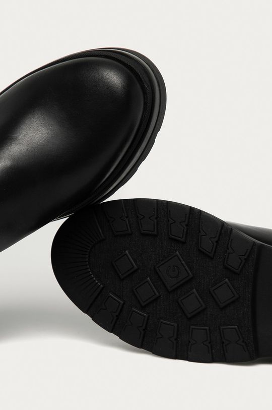 černá Gant - Kožené kotníkové boty Windpeak