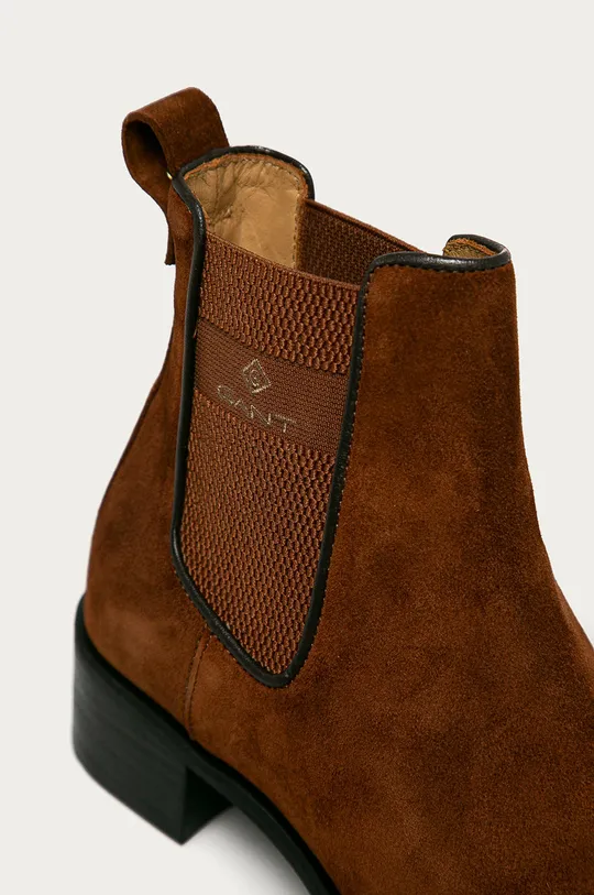 Gant - Semišové topánky Chelsea Dellar Dámsky