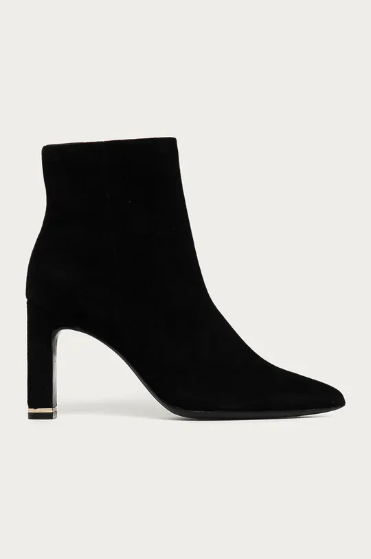 čierna Calvin Klein - Semišové topánky Dámsky