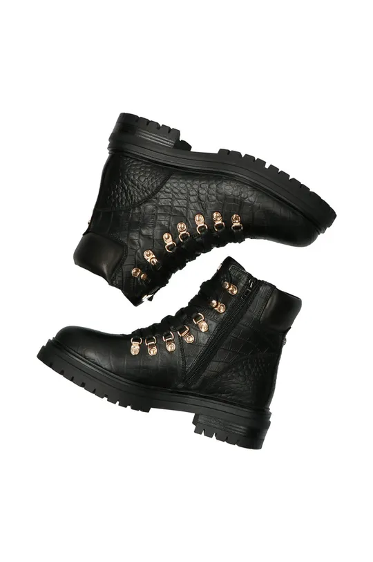 чорний Mexx - Шкіряні черевики Ankle Boots Fresh