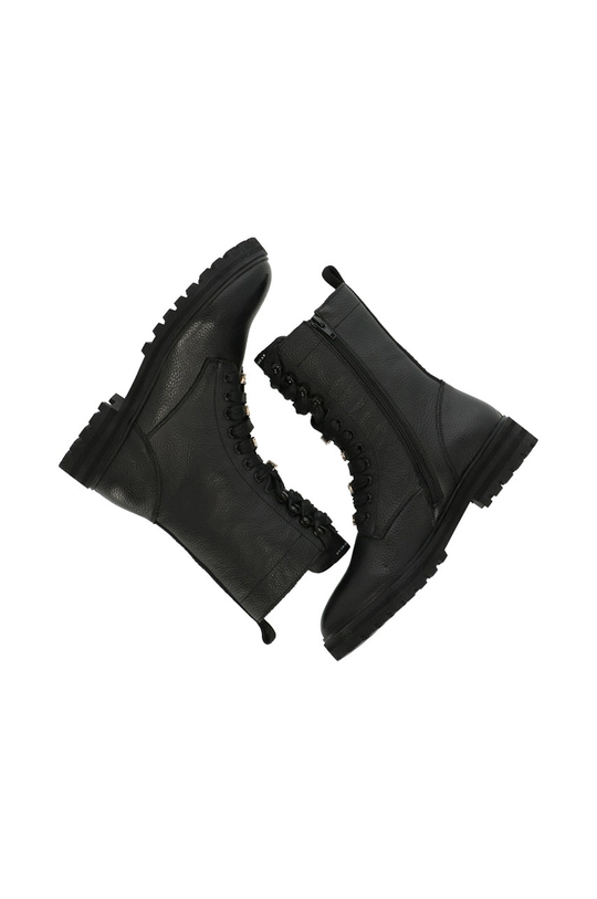 czarny Mexx - Botki skórzane Booties Flux