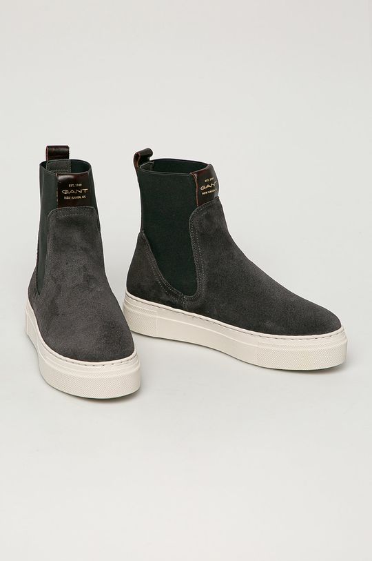 Gant - Semišové kotníkové boty Vanna šedá