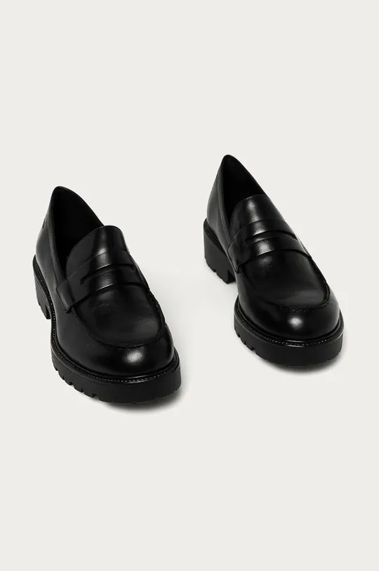 Vagabond Shoemakers - Kožené mokasíny Kenova čierna