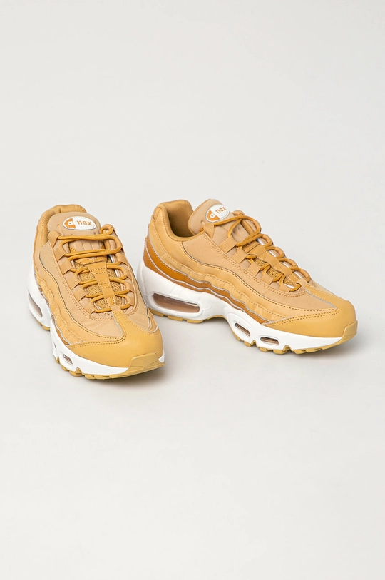 Nike Sportswear - Buty Air Max 95 żółty