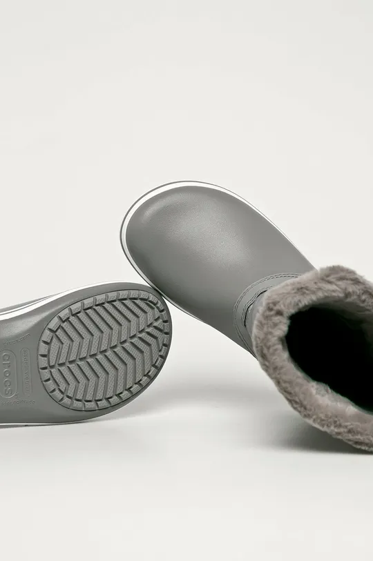 сірий Crocs - Зимові чоботи