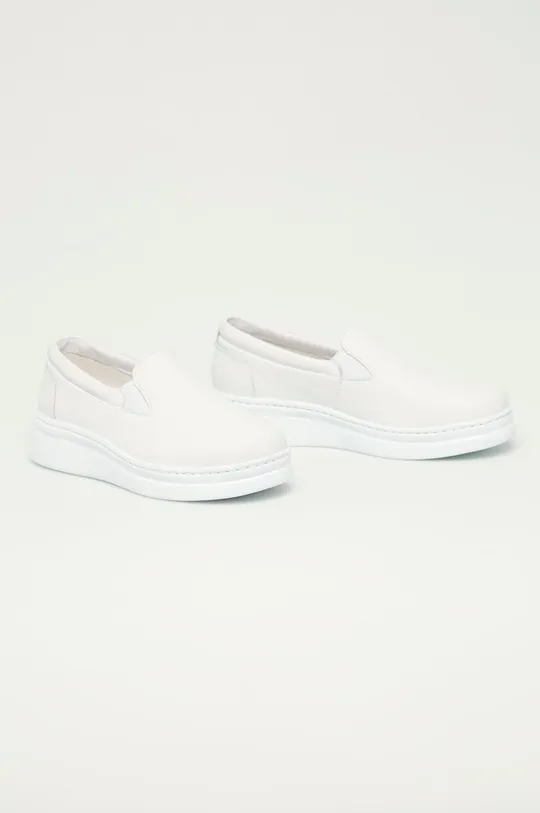 Camper - Шкіряні черевики Runner Up білий