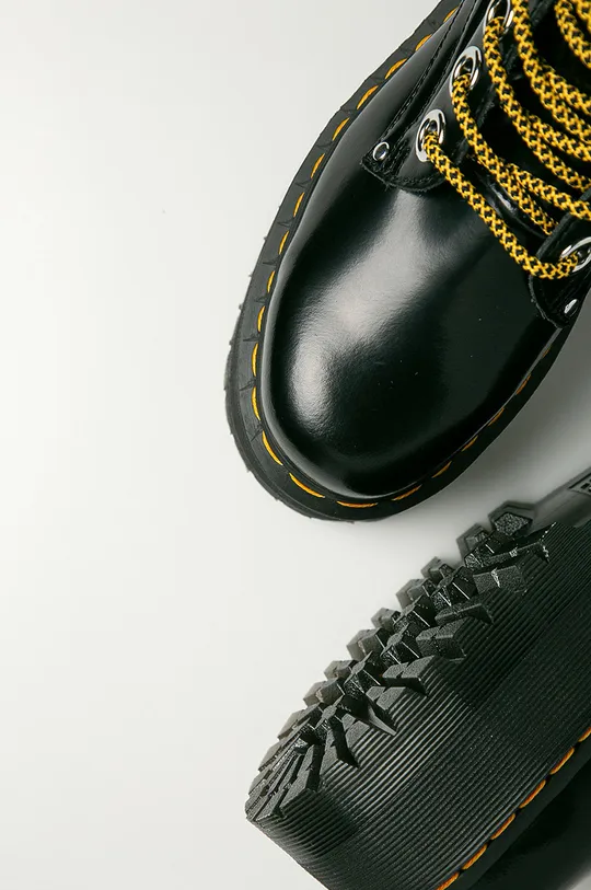 чорний Dr. Martens - Шкіряні черевики Jadon Max