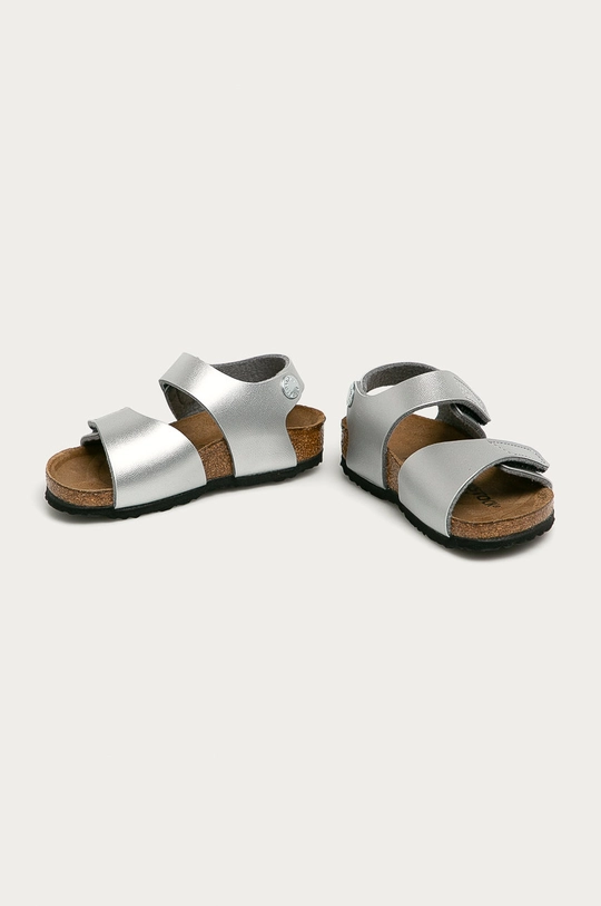 Birkenstock - Gyerek szandál Palu ezüst