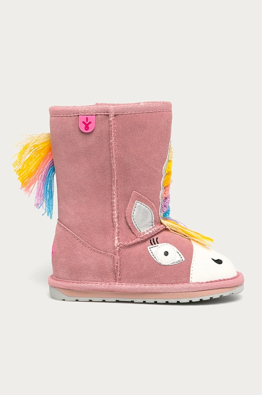 rosa Emu Australia stivali da neve bambini Magical Unicorn Ragazze