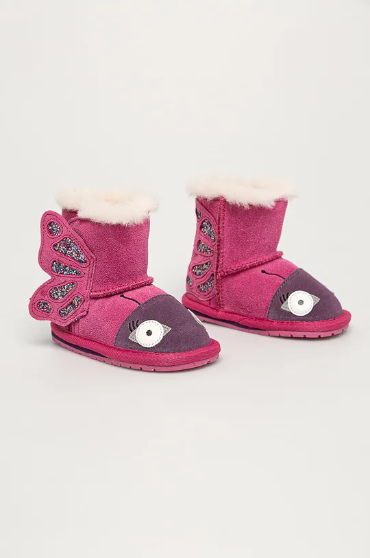 Emu Australia - Дитячі чоботи Butterfly Walker рожевий
