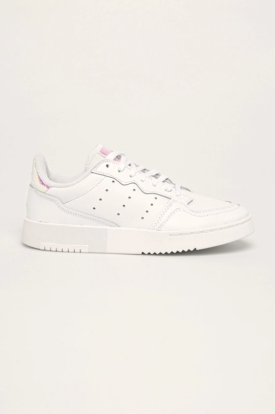 biały adidas Originals - Buty dziecięce Supercourt EG8489 Dziewczęcy