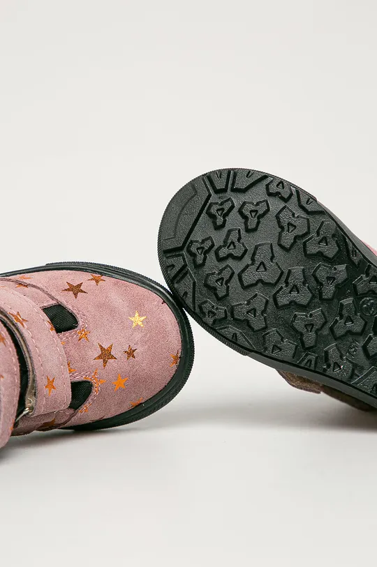 рожевий Mrugała - Дитячі замшеві кросівки