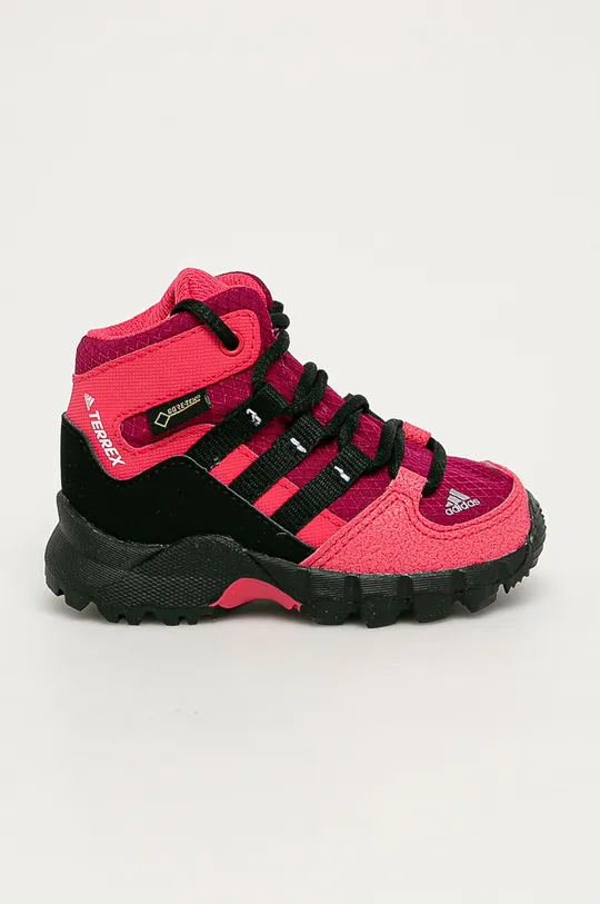 roza adidas Performance - Dječje cipele Terrex Mid Gtx Za djevojčice