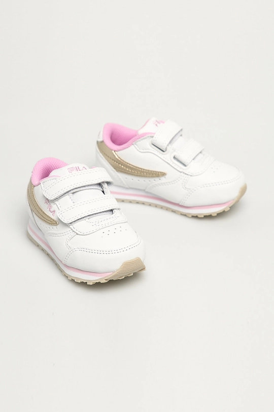 Fila - Detské topánky Orbit Velcro Infants biela