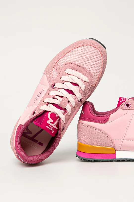 ružová Pepe Jeans - Detské topánky Sydney