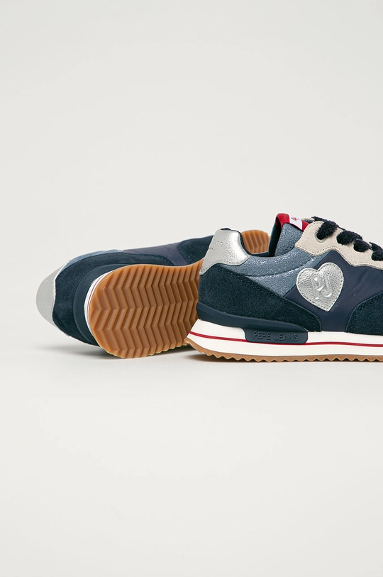 Pepe Jeans - Buty dziecięce Rusper Cholewka: Materiał tekstylny, Skóra zamszowa, Wnętrze: Materiał tekstylny, Podeszwa: Materiał syntetyczny