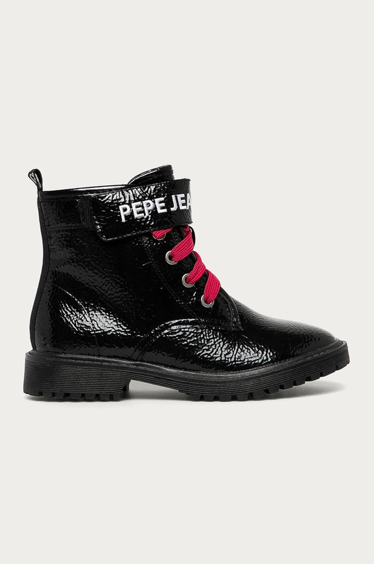 čierna Pepe Jeans - Detské workery Hatton Velcro Dievčenský