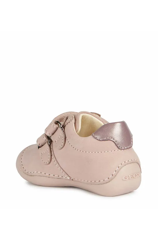 ροζ Geox - Παιδικά κλειστά παπούτσια