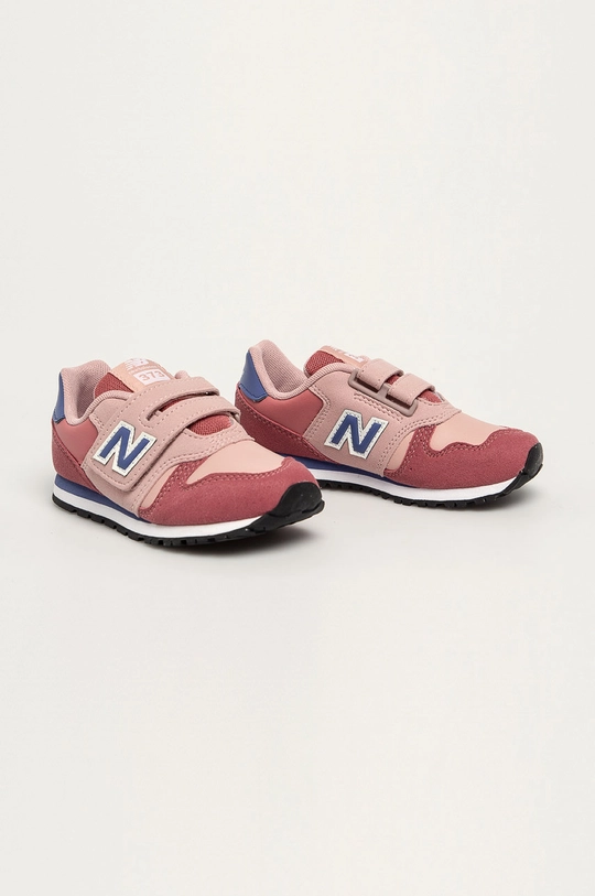 New Balance - Detské topánky YV373KPP ružová