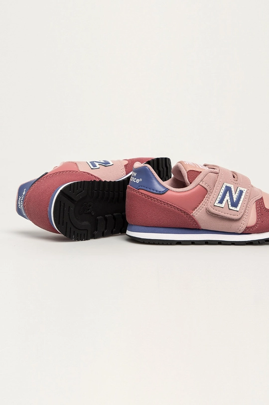 ružová New Balance - Detské topánky YV373KPP