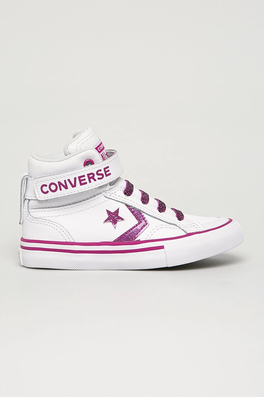 fehér Converse - Gyerek bőr félcipő Lány