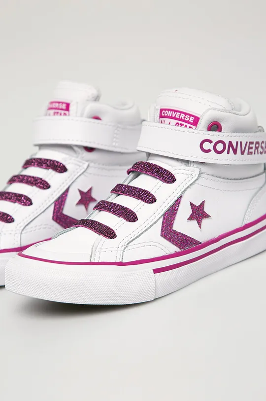 Converse - Detské kožené tenisky Dievčenský