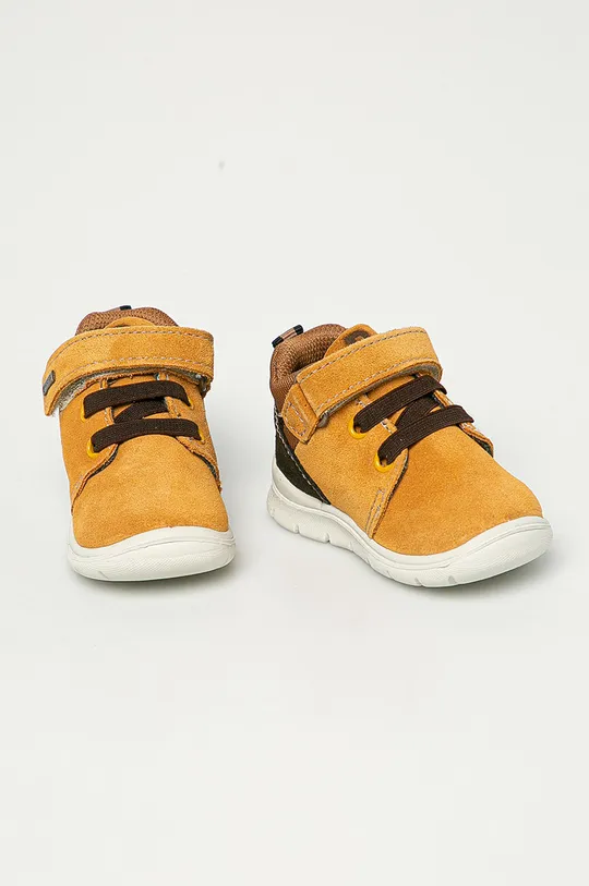 Primigi - Дитячі замшеві туфлі коричневий