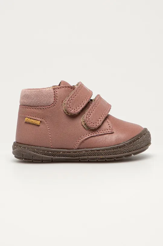 рожевий Primigi - Дитячі шкіряні кросівки Для дівчаток
