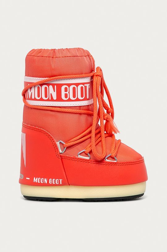 oranžová Moon Boot - Dětské sněhule Classic Nylon Dívčí