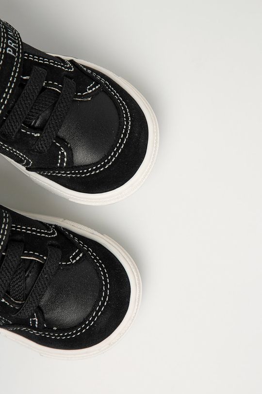 čierna Primigi - Detské kožené topánky