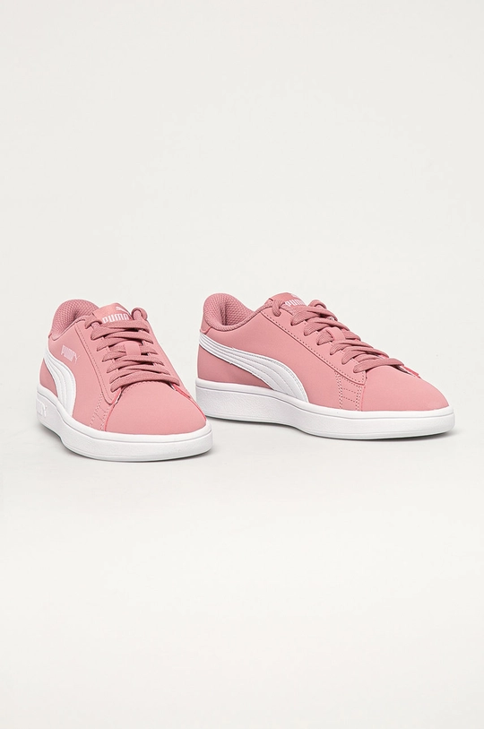 Puma - Дитячі черевики Smash v2 Buck Jr 365182. рожевий