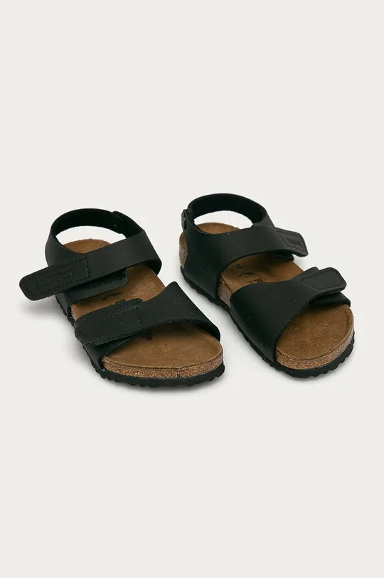 Birkenstock - Detské sandále Palu Logo čierna