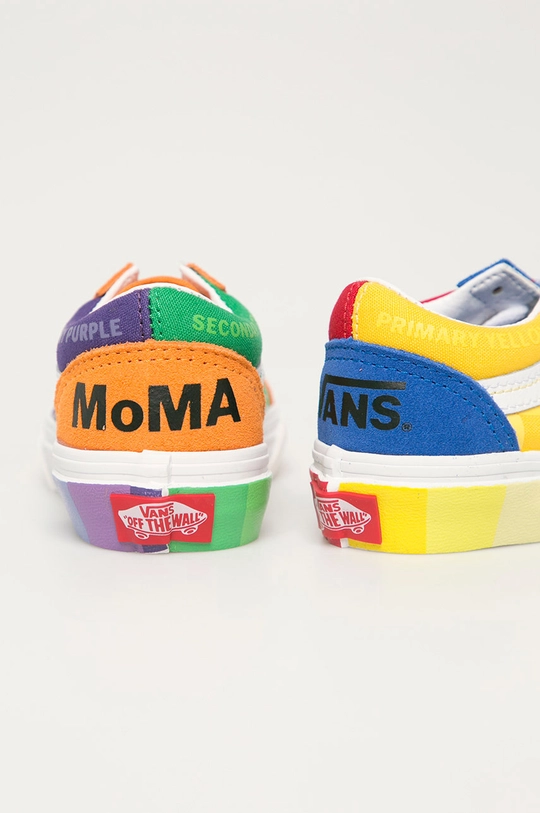 Vans - Детские кеды x MOMA  Голенище: Текстильный материал, Замша Внутренняя часть: Текстильный материал Подошва: Синтетический материал