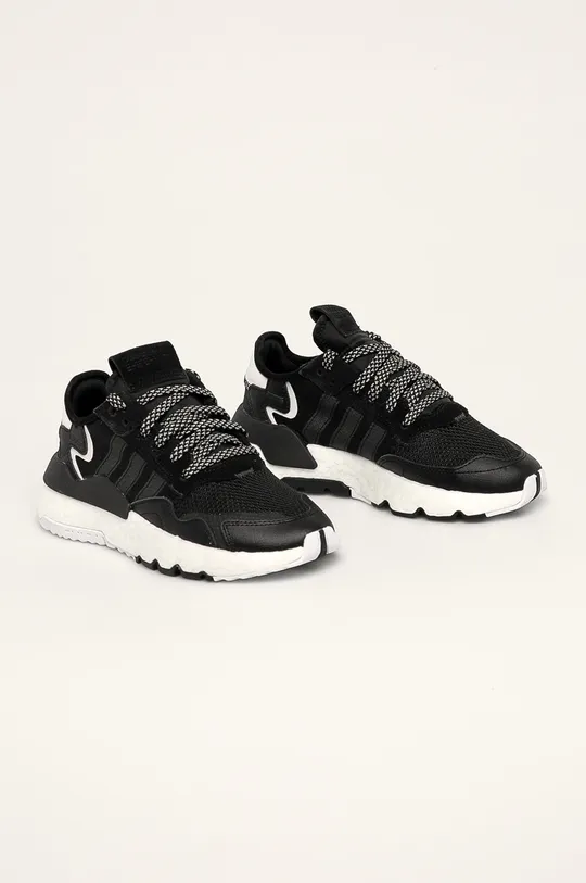adidas Originals - Дитячі черевики Nite Jogger J EE6481 чорний