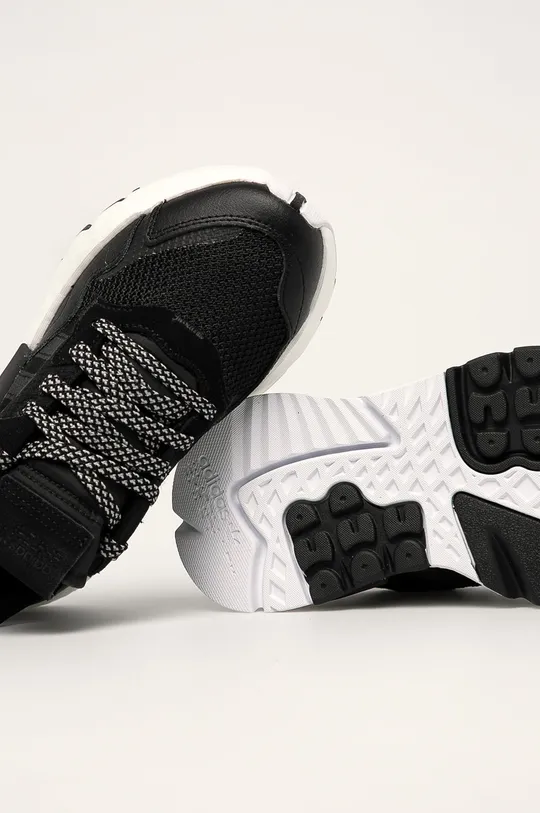 чорний adidas Originals - Дитячі черевики Nite Jogger J EE6481