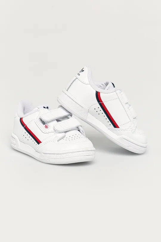 adidas Originals - Παιδικά παπούτσια Continental 80 CF I λευκό