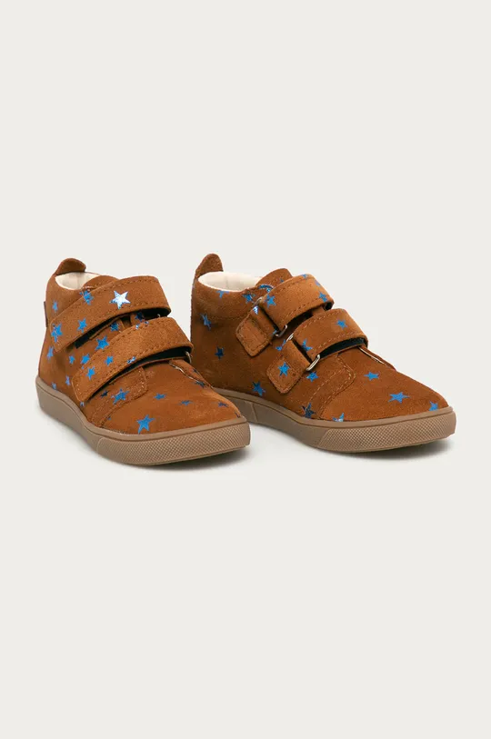 Mrugała - Дитячі туфлі коричневий