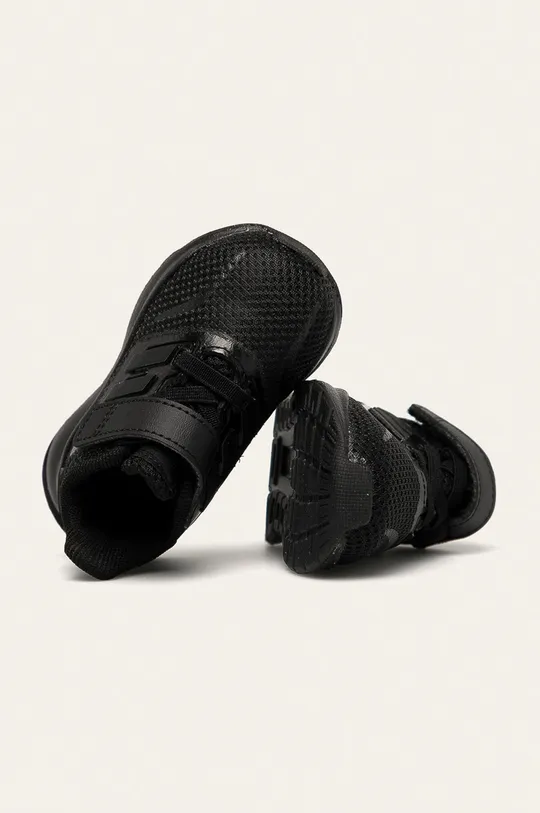 čierna adidas - Detské topánky Runfalcon I EG2225